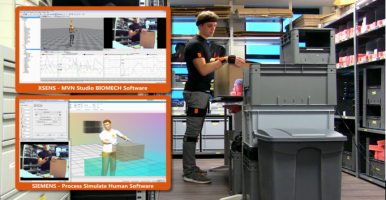 xsens惯性动捕技术革新人体工学设计