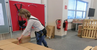 弗劳恩霍夫物流研究所使用xsens与scalefit研究外骨骼人体工程学设计