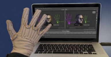 cyberglove systems发布最新数据手套cyberglove iv，win10操作系统，支持蓝牙连接