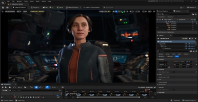 metahuman登陆uefn，以支持更加真实的角色表现与动态服装模拟