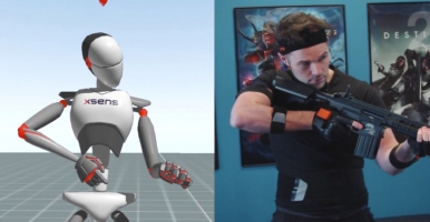 stretchsense：将手部动作无缝集成到xsens全身动捕系统中