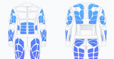 teslasuit集全身触觉反馈、动作捕捉、生物信息统计功能于一身的多功能穿戴式设备